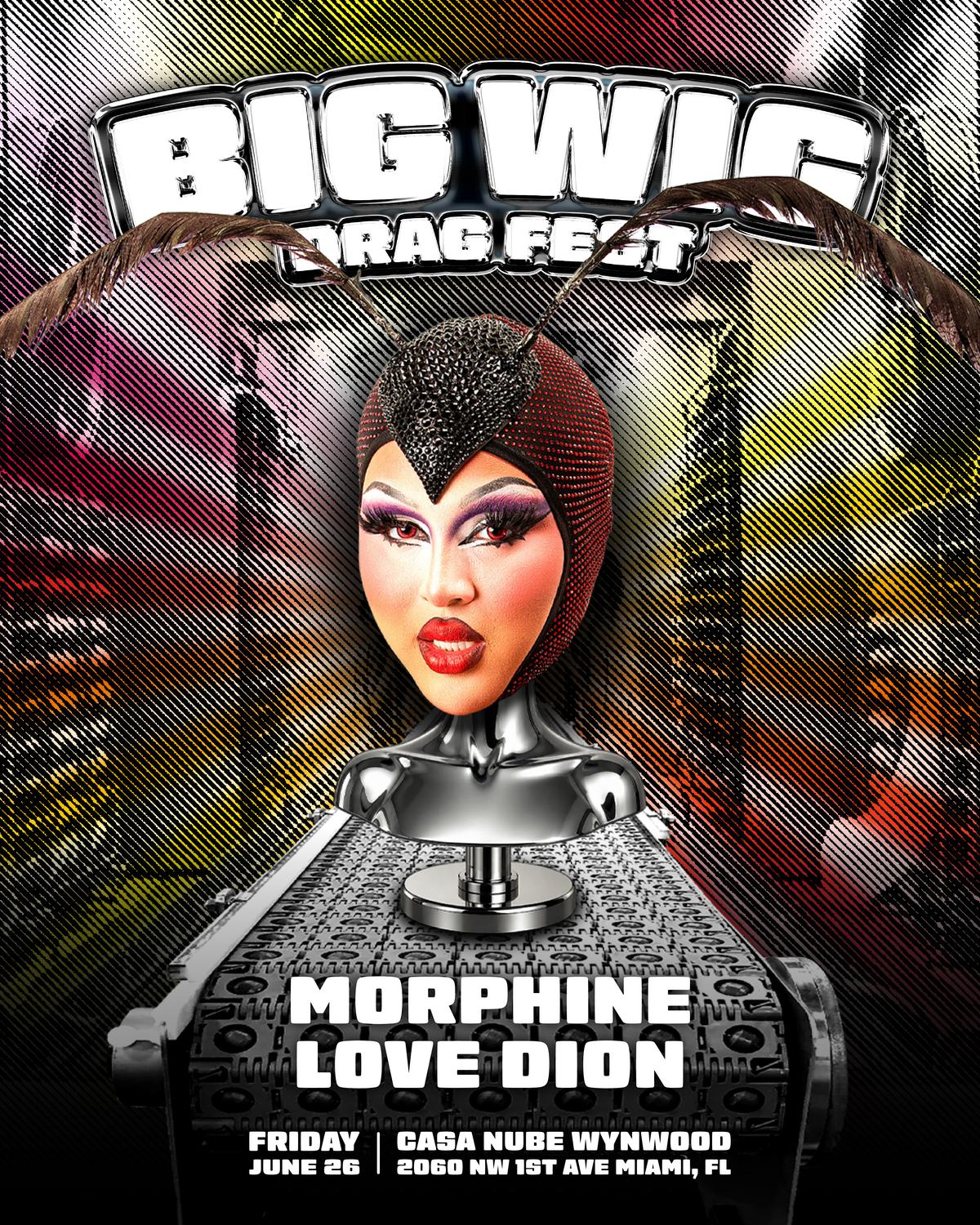 Morphine Love Dion at Big Wig Drag Fest